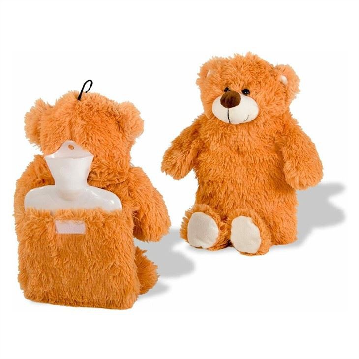 Teddy Bear Hot Water Bottle Cover