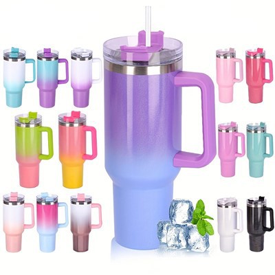 Custom 40oz Metal Cup Insulated Sport GYM Ilma Flixkun