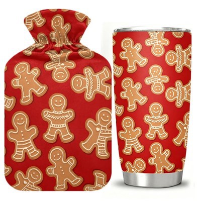 Qoxra tal-Milied tal-Flixkun tal-Borra tal-Ilma sħun U Sett tal-Flixkun Thermos Stainless Steel